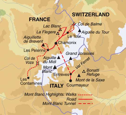 Mont Blanc Highlights